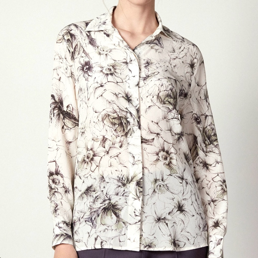 100% FALCONERI silk blouse - Picture 2 of 8